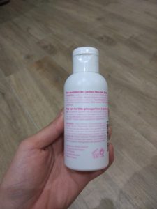 نمای پشت شوینده ژنیتال دختران خردسال سافورل 100ml