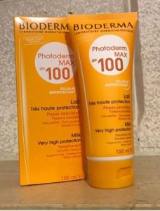 جعبه و کرم ضد آفتاب لایت فتودرم مکس بایودرما SPF100