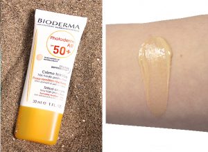 محتوای کرم ضد آفتاب رنگی فتودرم ای آر بايودرما SPF50+