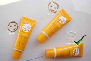 رنگ کرم ضد آفتاب فتودرم مکس آکوا فلوئید بایودرما SPF50+