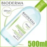 محلول پاک کننده پوست سبيوم H2O بايودرما 500ml