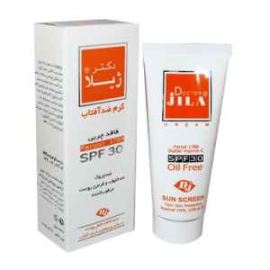 کرم ضد آفتاب فاقد چربی دکتر ژيلا SPF30