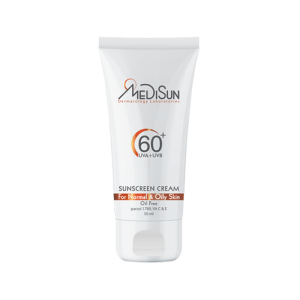 کرم ضد آفتاب غیر رنگی مدیسان SPF60