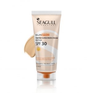 کرم ضد آفتاب رنگی فاقد چربی سی گل SPF30