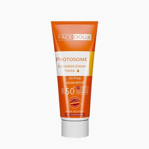 کرم ضد آفتاب رنگی بژ متوسط فاقد چربی فتوزوم فیس دوکس SPF50+