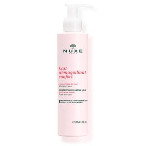 شیر پاک کن تسکین دهنده حاوی گل رز چشم و صورت پوست نرمال و خشک حساس نوکس 200ml