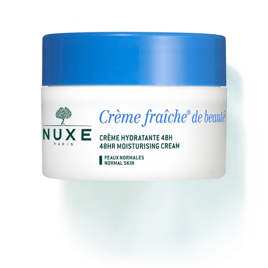 nuxe-fraiche-de-beaute-moisturising-cream-48h-normal-skin-50ml کرم مرطوب کننده 48 ساعته پوست نرمال فرش د بیوت نوکس 50ml