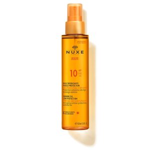 روغن برنزه کننده صورت و بدن سان نوکس SPF10 150ml