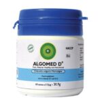 قرص مکمل غذایی غنی از ویتامین D3 و B12 آلگومد D آلگومد 60 عددی