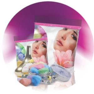 پنبه آرایشی توپک رنگی گل کاوه 50g