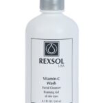 ژل فوم پاک کننده صورت ویتامین-C واش رکسول 240ml