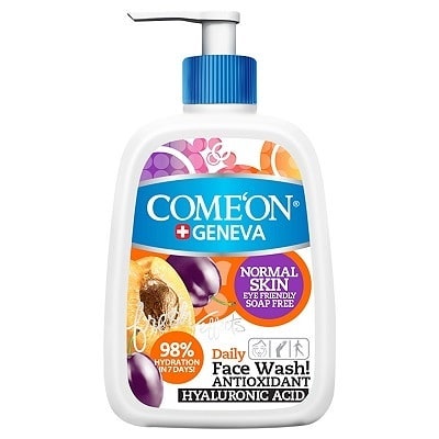 Comeon-Face-Wash-Normal-Skin-500ml ژل شستشو صورت پوست های نرمال کامان 500ml