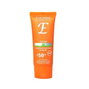 کرم ضد آفتاب رنگی بژ روشن پوست چرب اوی سان اویدرم SPF50+