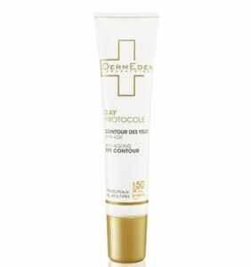 کرم ضد پیری و چروک دور چشم دی پروتوکل SPF50 درمدن 15ml