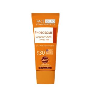 کرم ضد آفتاب رنگی پوست خشک فتوزوم سه قطره فیس دوکس SPF30