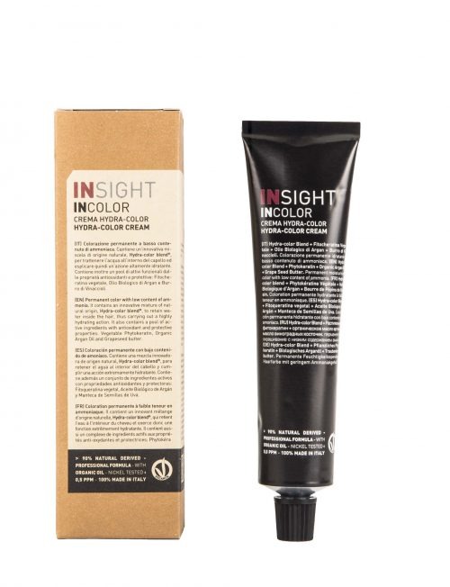 insight-hair-color-cream-number 1.10-100ml کرم رنگ مو اینکالر مشکی طبیعی شماره 1.0 اینسایت 100ml