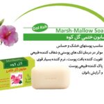 صابون گل ختمی شفاف کننده و رفع لک پوست حساس گل کوه 100gr