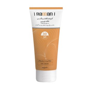 کرم ضد آفتاب رنگی فاقد چربی راسن SPF30