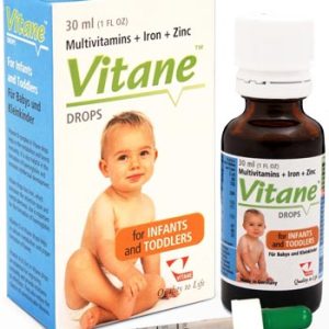 قطره خوراکی کودکان مولتی ویتامین آهن و زینک ویتان 30ml