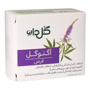 قرص اختلالات یائسگی و قاعدگی آگنوگل گل دارو 100 عددی