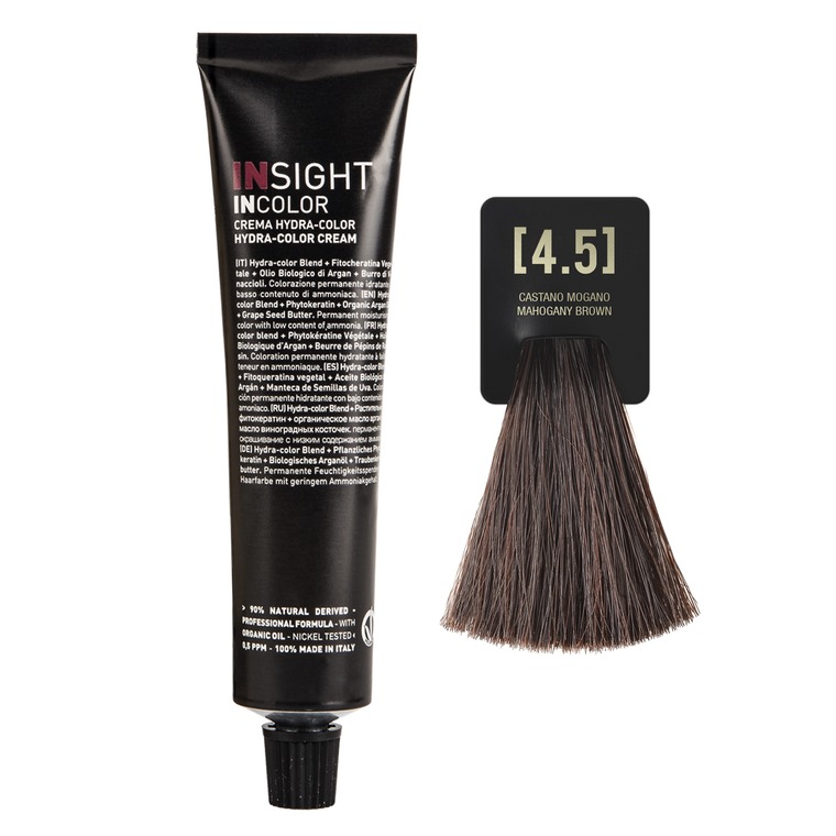 insight-incolor-4.5-cream-100ml کرم رنگ مو شماره 4.5 این کالر اینسایت 100ml