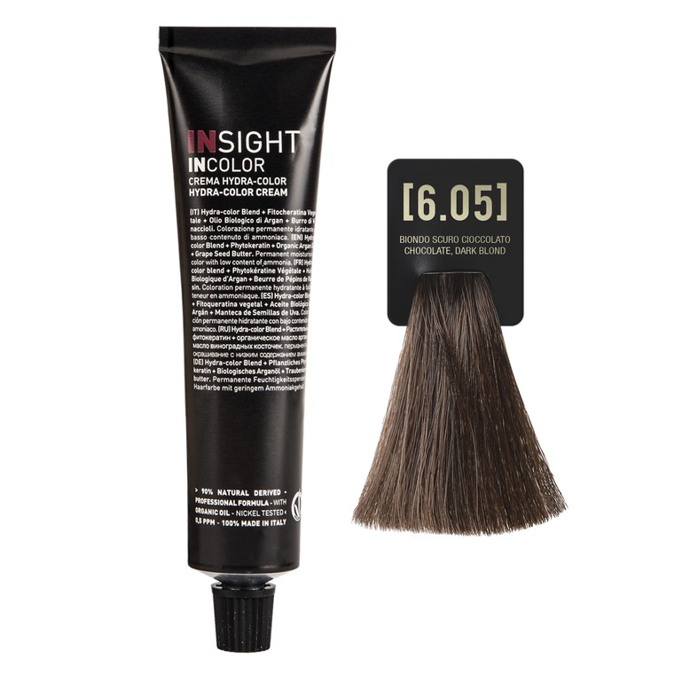 insight-incolor-6.05-cream-100ml کرم رنگ مو شماره 6.05 این کالر اینسایت 100ml