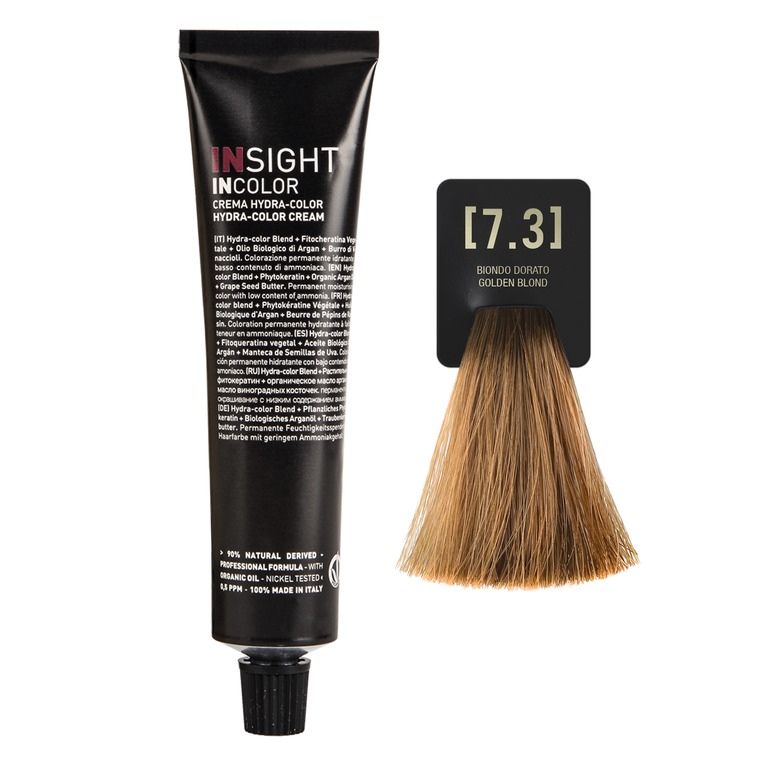 insight-incolor-7.3-cream-100ml کرم رنگ مو شماره 7.3 این کالر اینسایت 100ml
