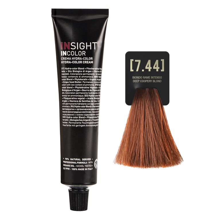 insight-incolor-7.44-hair-color-cream-100ml کرم رنگ مو شماره 7.44 این کالر اینسایت 100ml