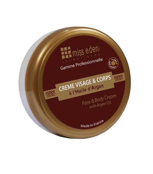 کرم مغذی و ترمیم کننده صورت و بدن حاوی آرگان پوست خشک میس ادن 150ml