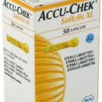 تست قند خون Softclix Lancet آکواچک 50 عددی
