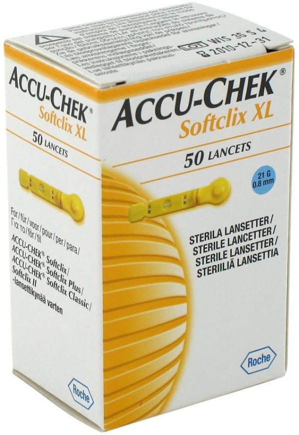 تست قند خون Softclix Lancet آکواچک 50 عددی