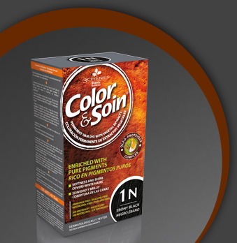 color-soin-1n-hair-color-60ml کيت رنگ مو پایدار شماره 1Nکالر اند سوان 60ml