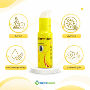 ژل آمیزشی روان کننده زرد مخصوص بانوان ایموشن 75 میلی لیتر