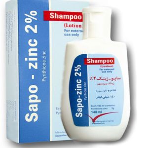 شامپو ساپو زینک 2% پیریتیون 140ml