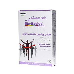 قرص مولتی ویتامین بانوان بایوبیسیکس وومن نیچرز اونلی