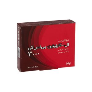 محلول خوراکی مکمل ال کارنیتین3000 بی اس کی