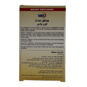 قرص رفع فقر آهن آیزن پلاس یورو ویتال 60 عددی