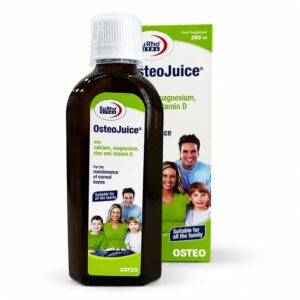 شربت مکمل حفظ سلامت استخوان استئوجویس یورو ویتال 200ml