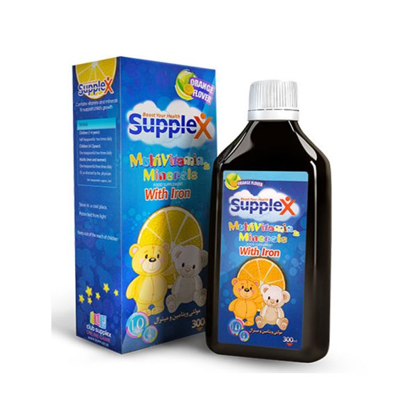 شربت مولتی ویتامین و مینرال تقویت و رشد کودکان ساپلکس