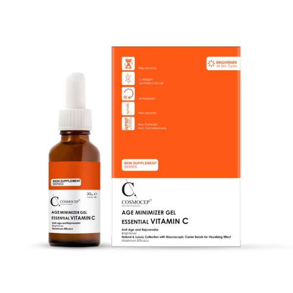 ژل مرطوب ویتامین C پوست کازموسپ 30ml