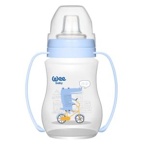 لیوان ضد چکه دسته دار پروپلین 754 وی بیبی 250ml
