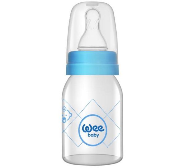 بطری شیر خوری پیرکس 877 وی بی بی 125ml آبی