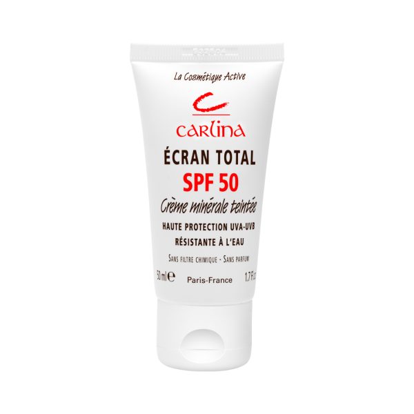 کرم ضد آفتاب مینرال رنگی کارلینا SPF50