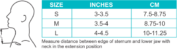 گردنبند طبی سخت قابل تنظیم B03 تینور