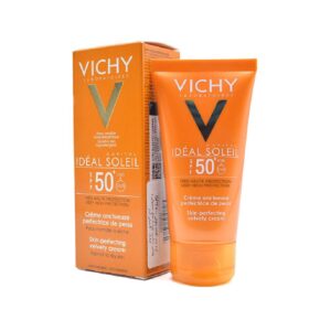 کرم ضد آفتاب ولوتی +SPF50 مناسب پوست های معمولی و خشک ویشی 50 میلی لیتر