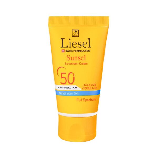 کرم ضدآفتاب سانسل +SPF50 پوست مختلط لایسل 40 میلی لیتر