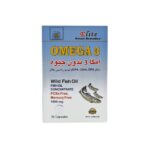 کپسول ژلاتینی امگا 3 1000mg فاقد جیوه الیت 36 عددی