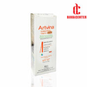 پشت کرم ضد آفتاب رنگی آرتوینا SPF50+