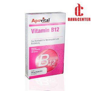 قرص ویتامین B12 آپوويتال 30 عدد