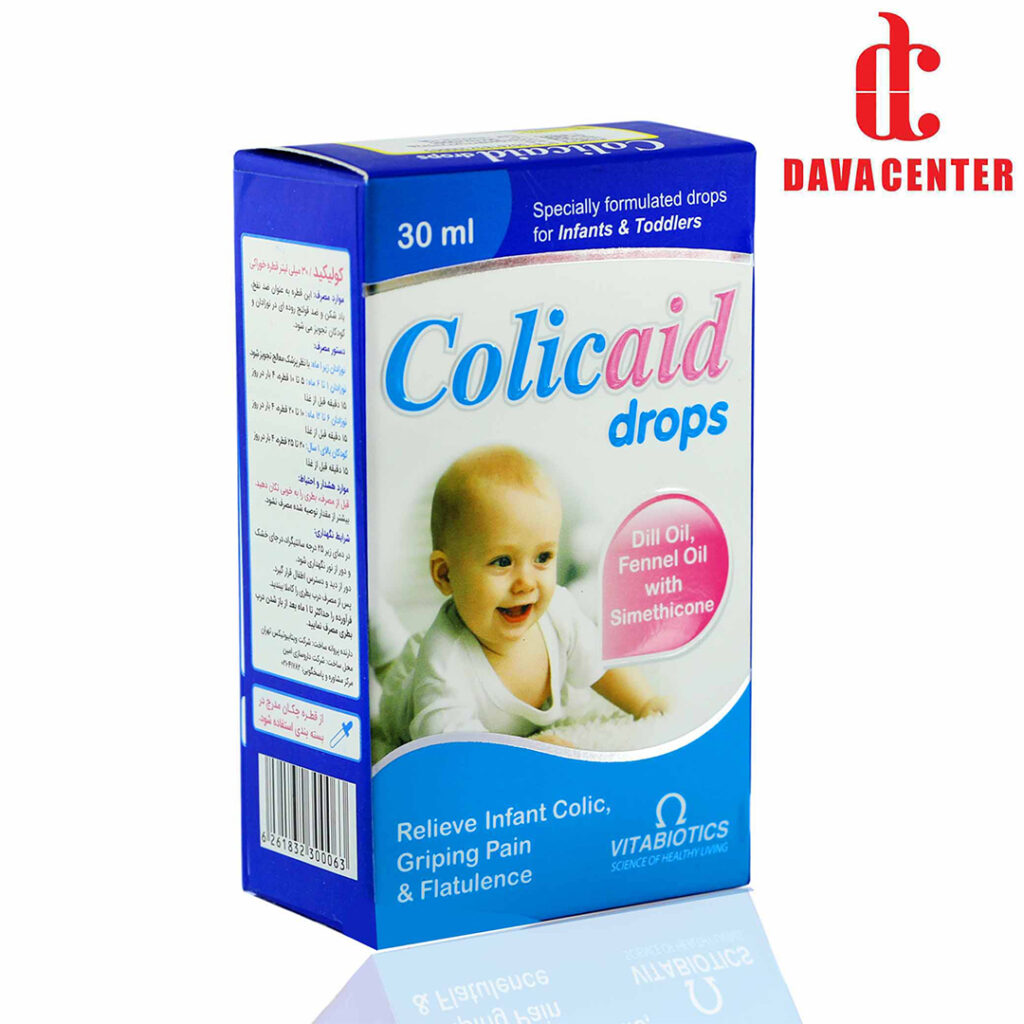 قطره خوراکی ضد نفخ نوزادان و کودکان کولیک اید ویتابیوتکس 30ml